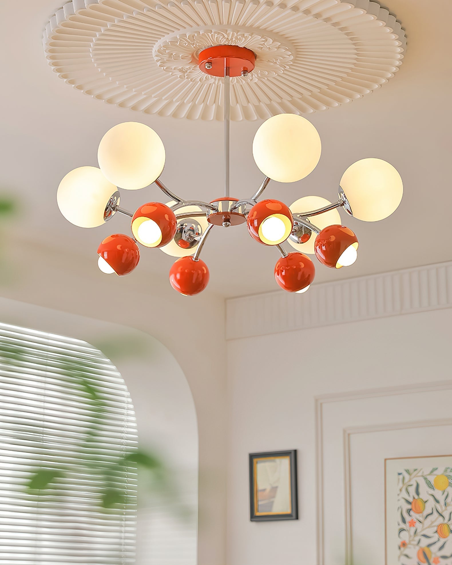 Celestial Spheres Chandelier Chandelier