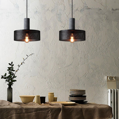 Cement Mesh Pendant Light pendant Lamp