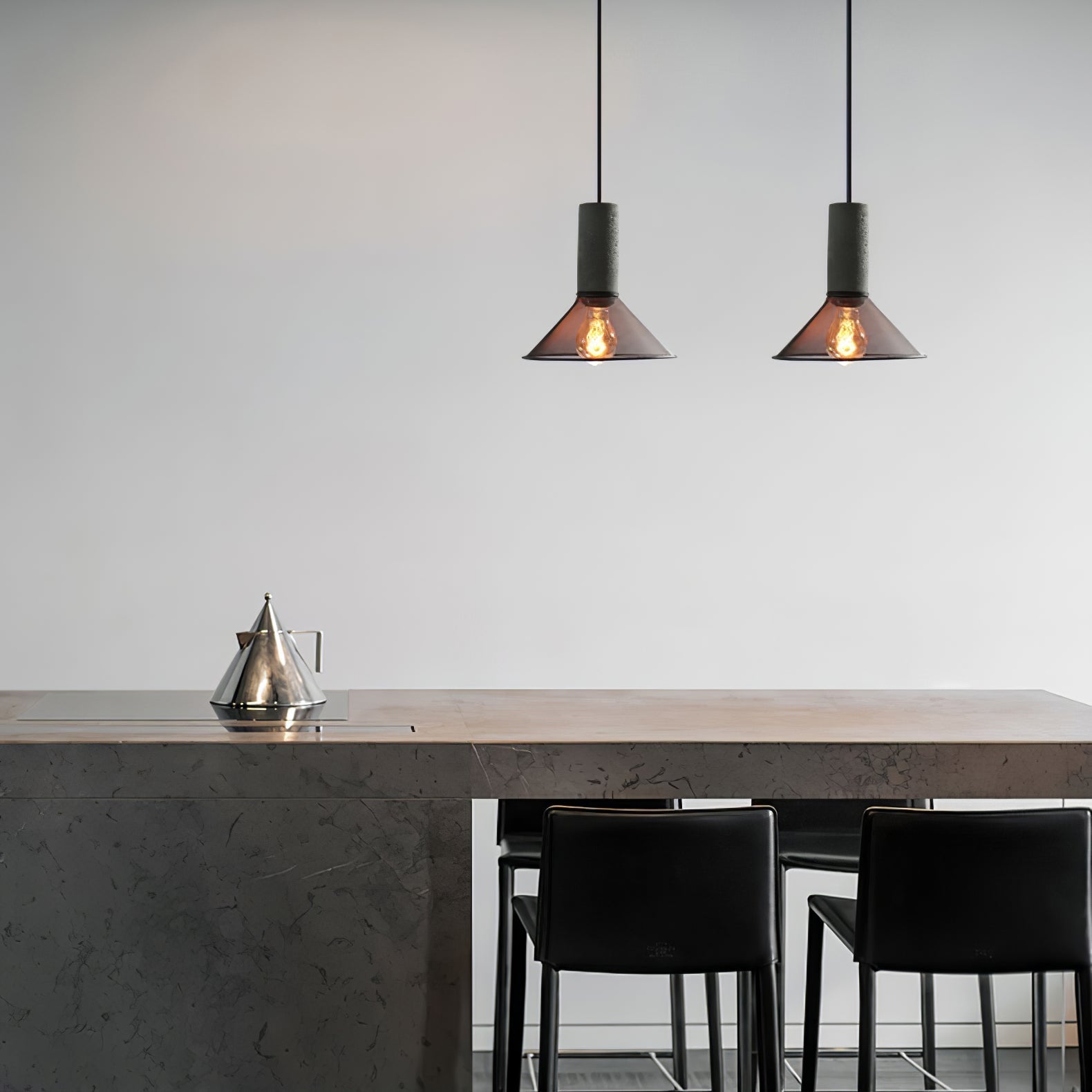 Cement Mesh Pendant Light pendant Lamp