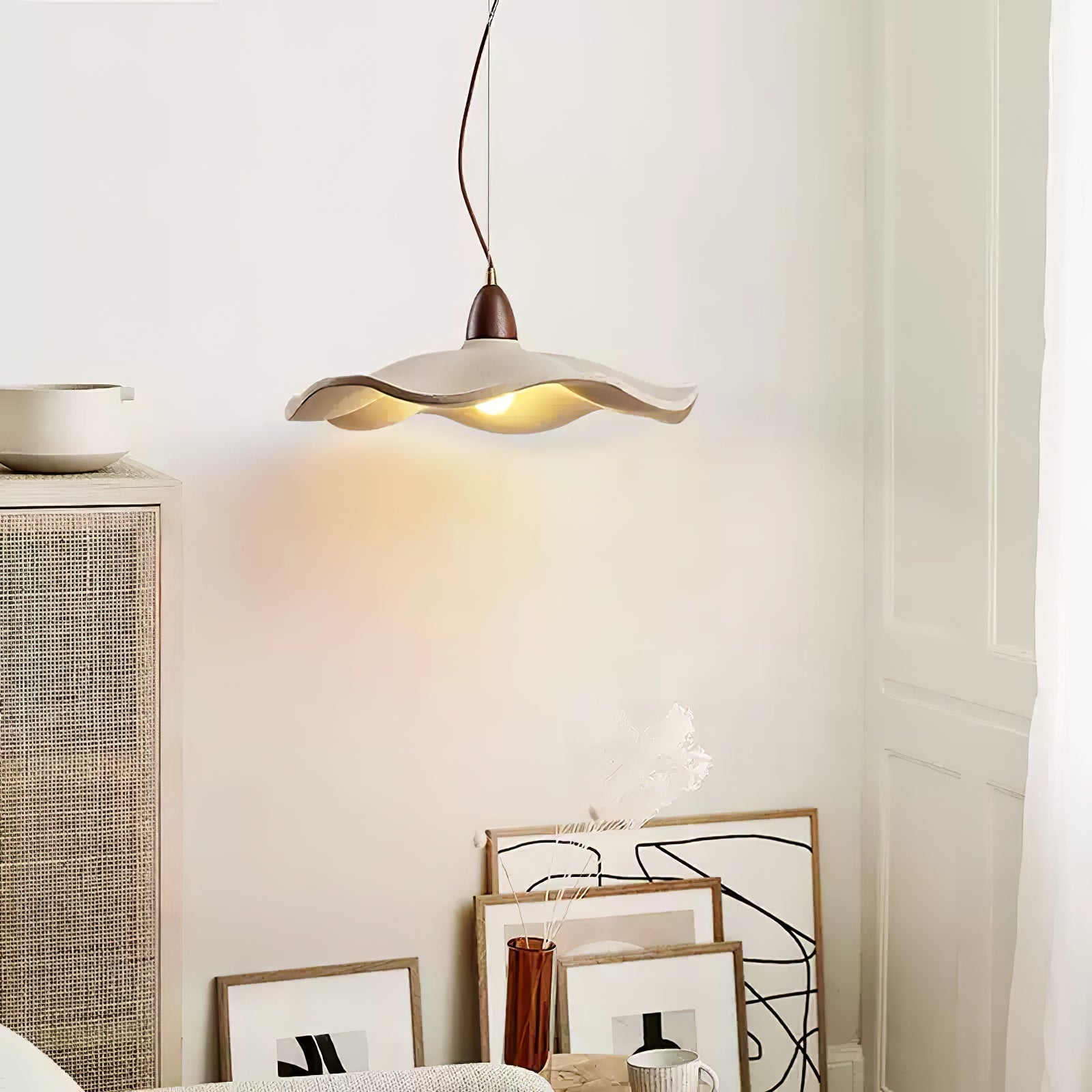 Cement Wave Pendant Light pendant Lamp