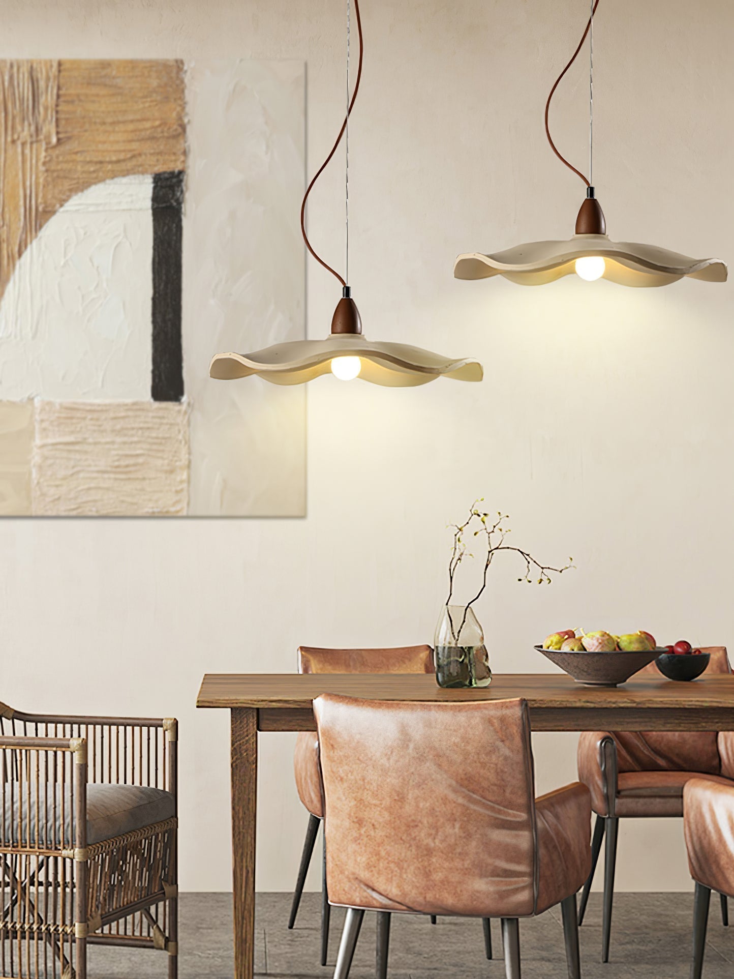 Cement Wave Pendant Light pendant Lamp