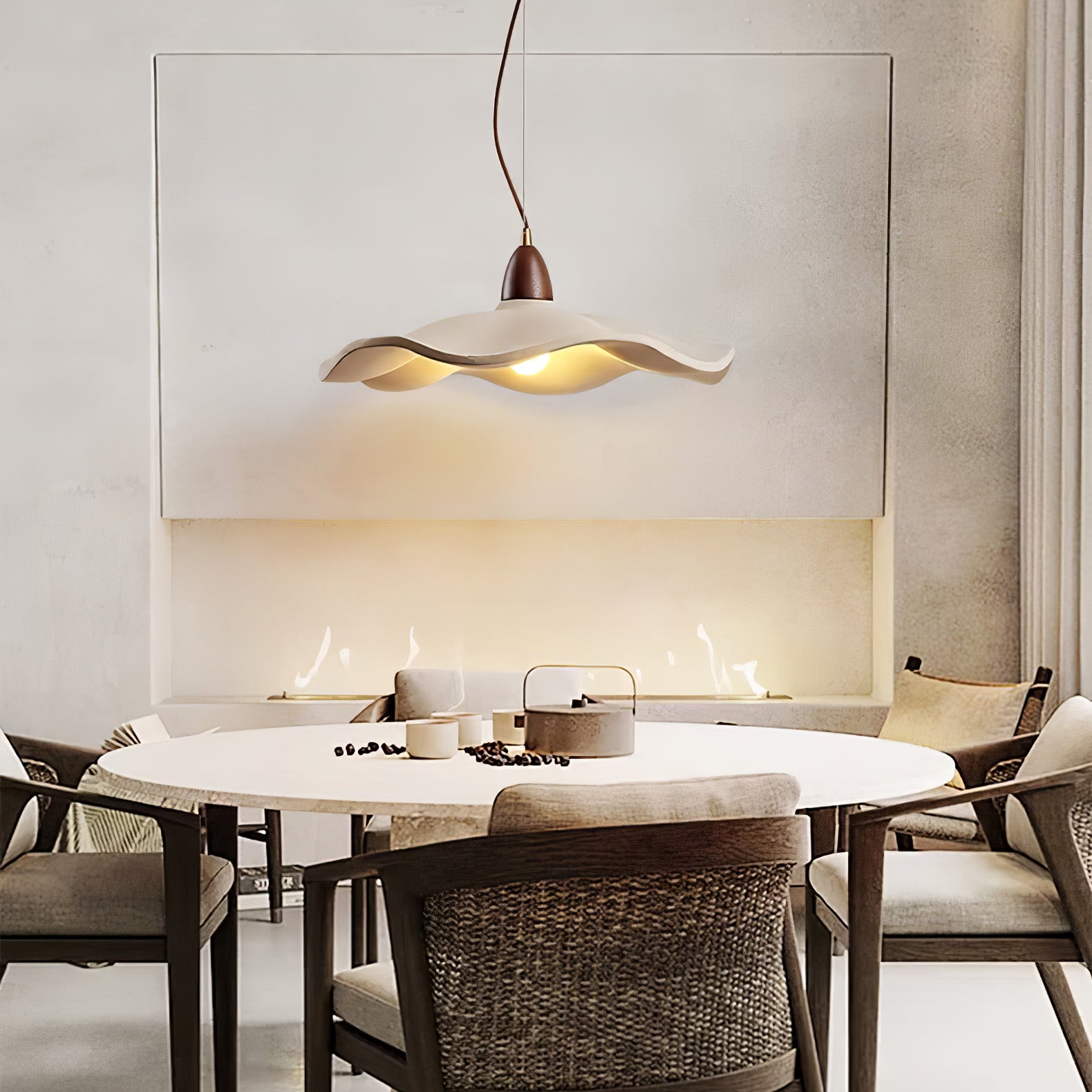 Cement Wave Pendant Light pendant Lamp