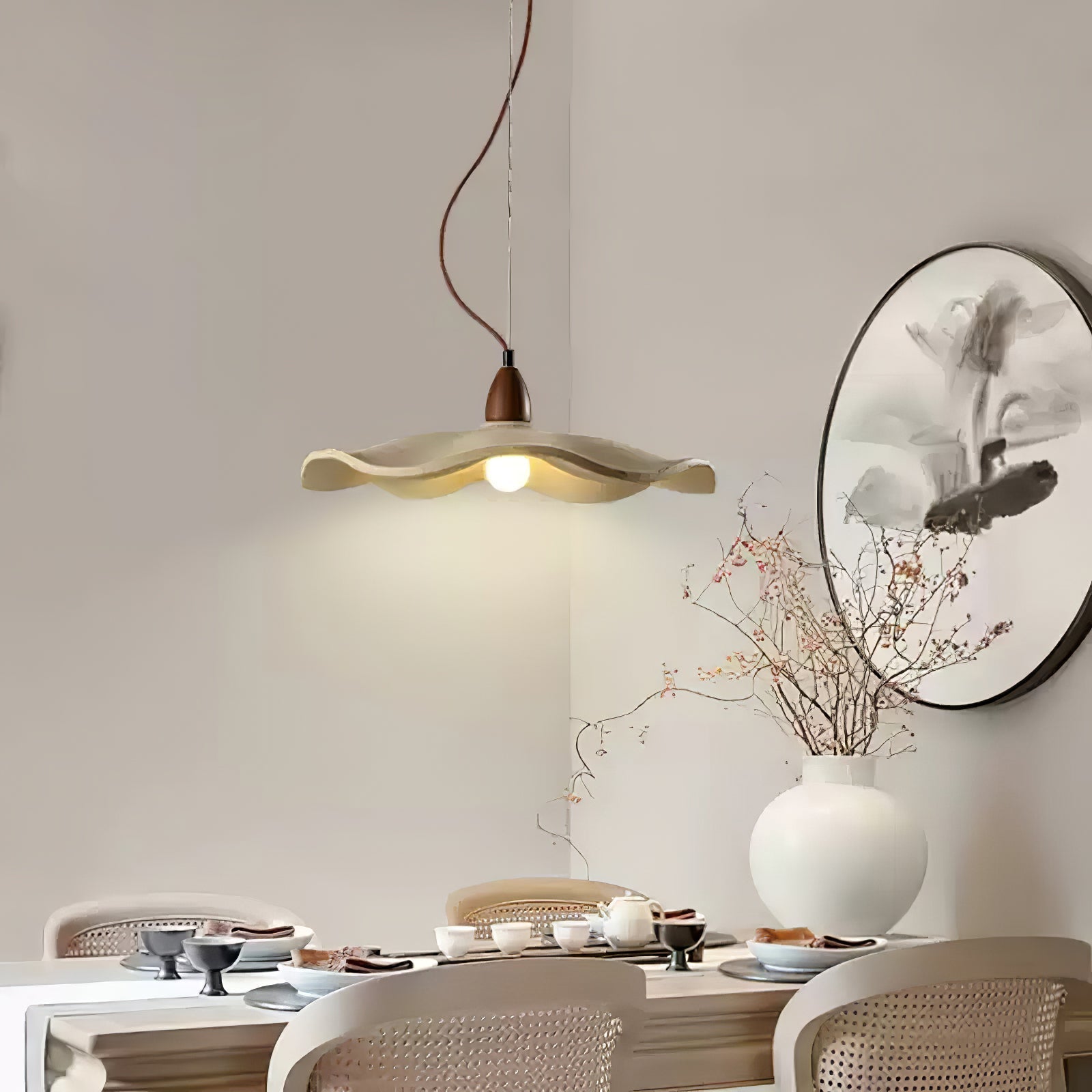 Cement Wave Pendant Light pendant Lamp