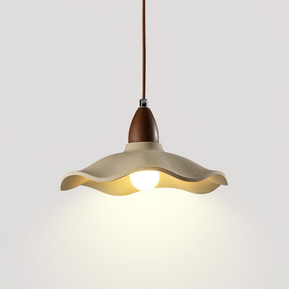 Cement Wave Pendant Light Dia 9.8″ x H 5.9″ / Cement Grey pendant Lamp