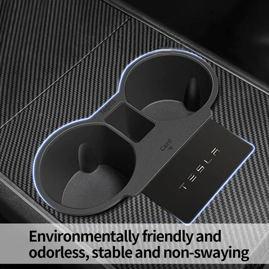 Center console Tesla cup holder for Model 3 and Model Y