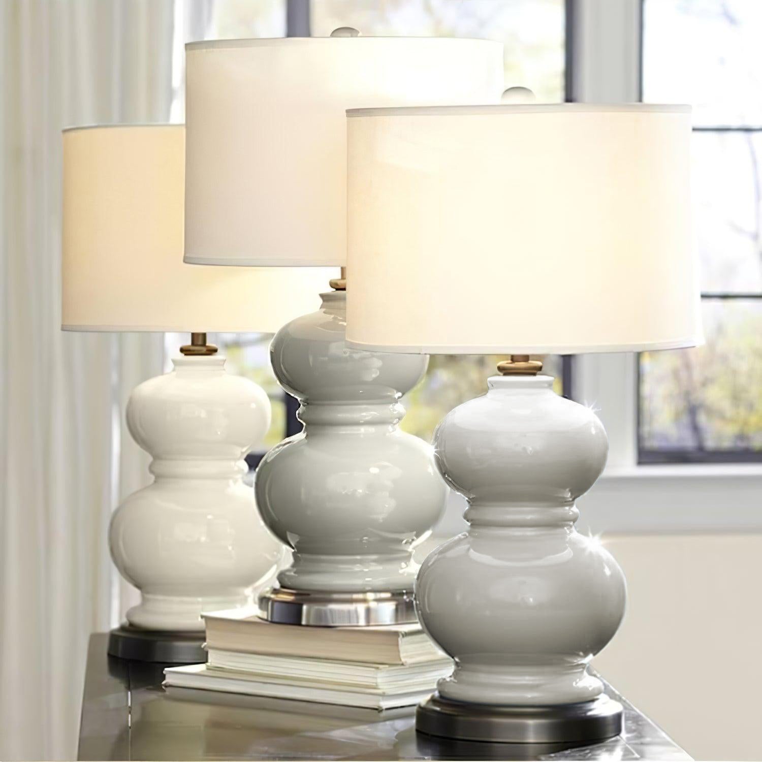 Ceramic Gourd Table Lamp Table lamp