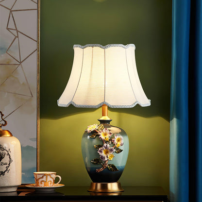 Ceramic Pattern Table Lamp Table lamp