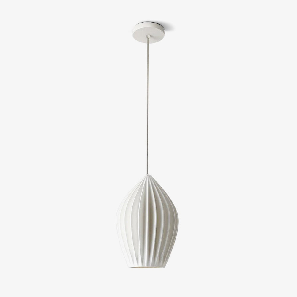 Ceramic Ribbed Pendant light Pendant light