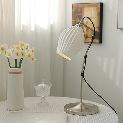 Ceramic Ribbed Table Lamp Table lamp