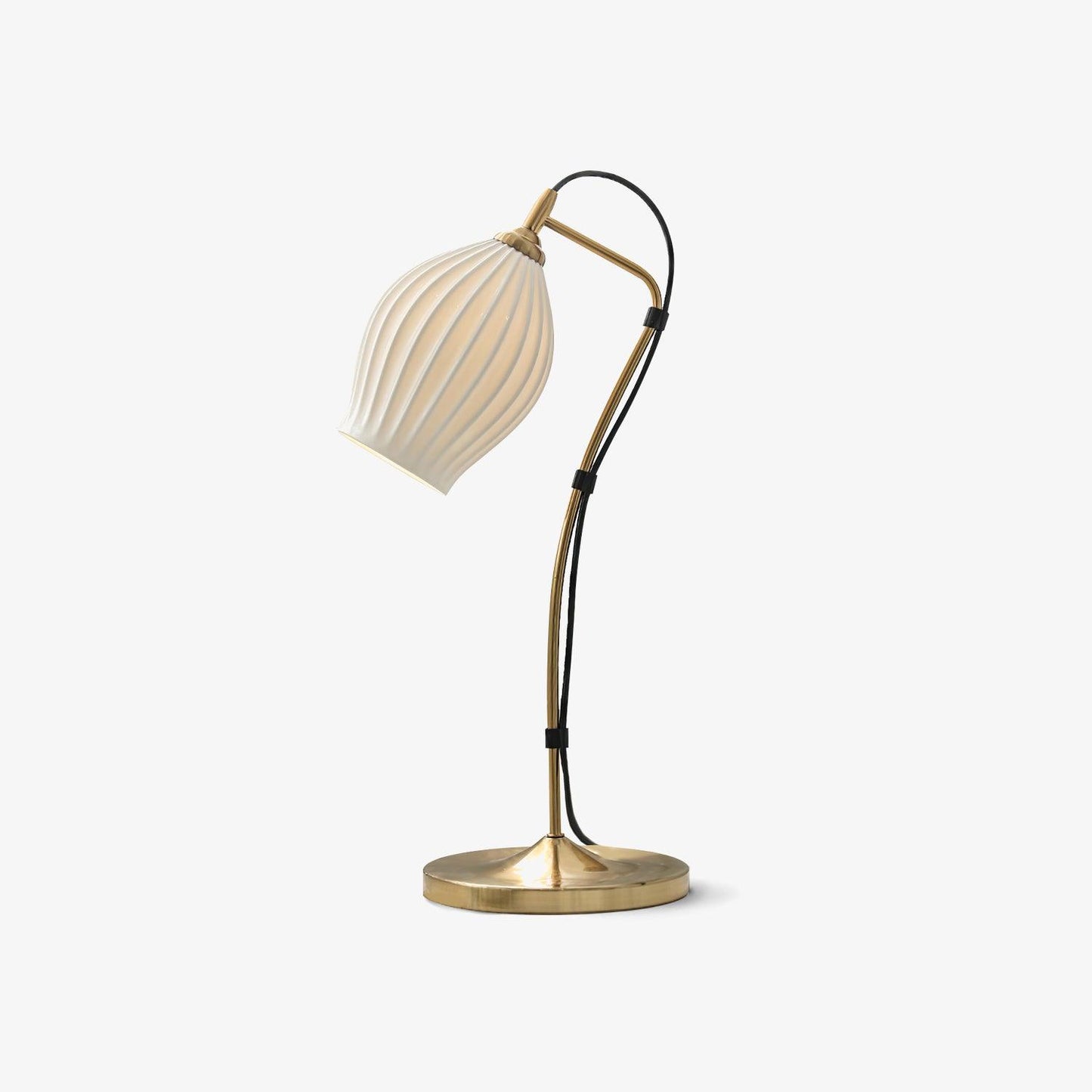 Ceramic Ribbed Table Lamp Table lamp
