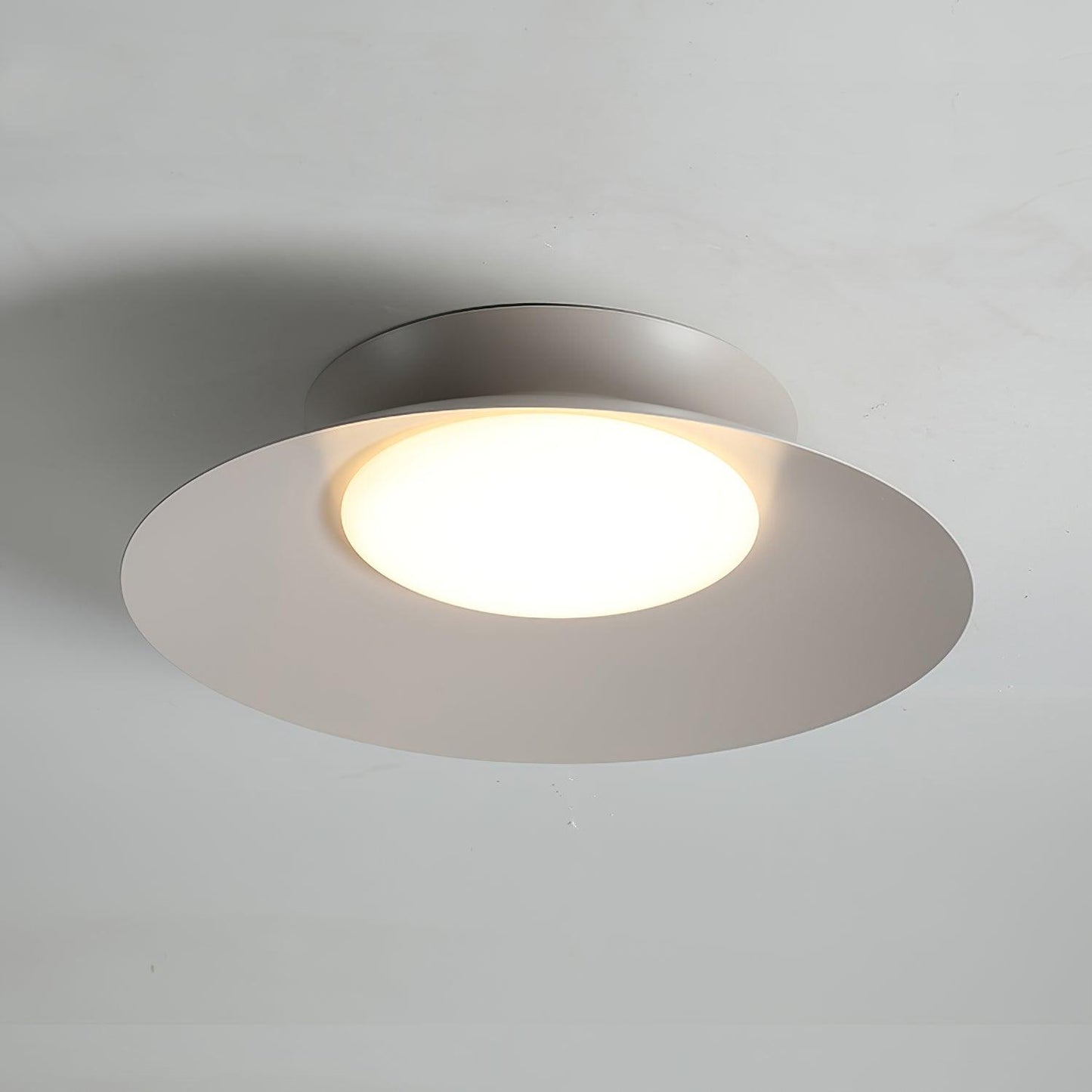 Cetra Ceiling Light ? 19.7″ x H 5.1″ / Dia 50cm x H 13cm / White / Warm Light Ceiling lamp