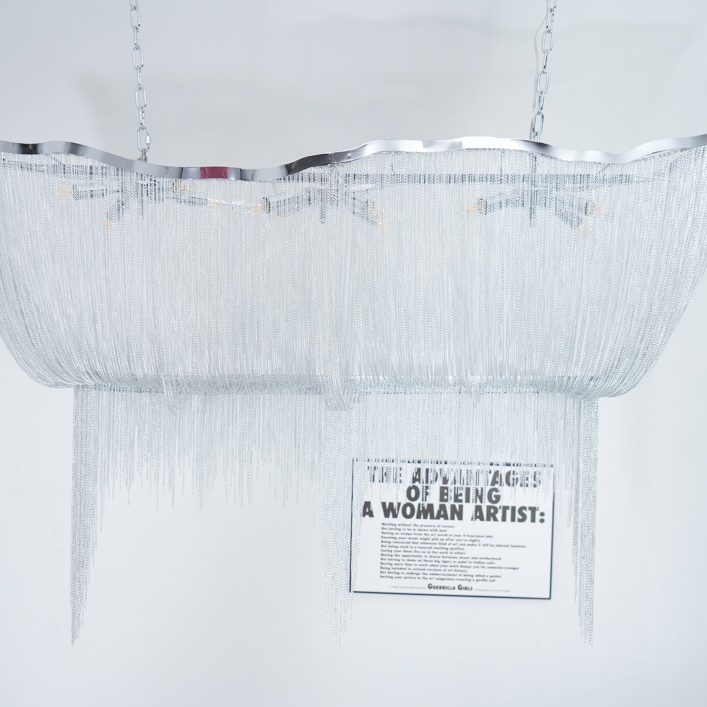 Chains Shimmering Chandelier Chandelier