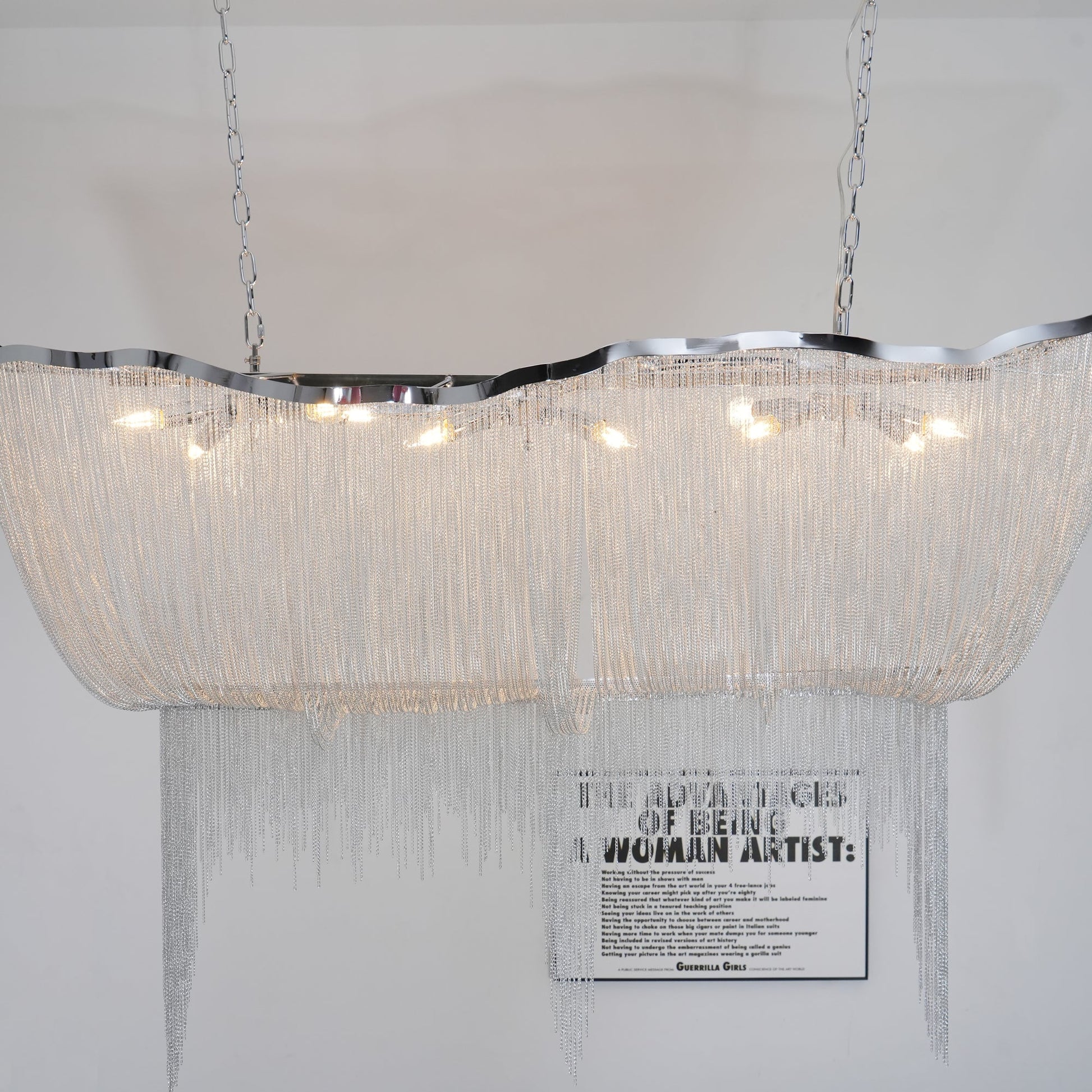 Chains Shimmering Chandelier Chandelier