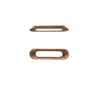 Channel Ceiling Lamp L 50’’ x W 13.8’’ x H 5.5’’ / Wood Color / Warm Light Ceiling lamp