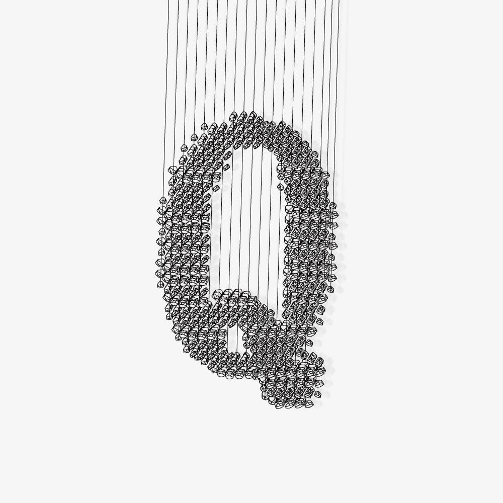 Charcoal Chandeliers Q Chandelier