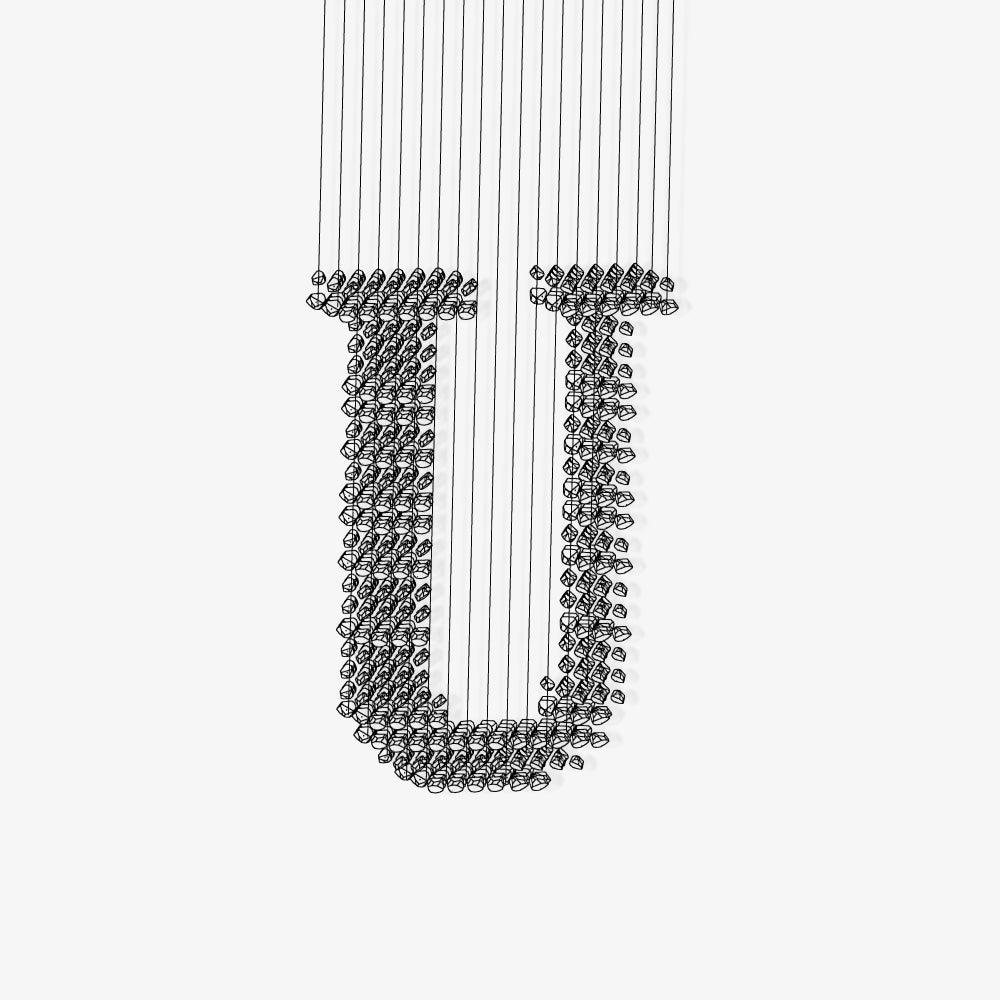 Charcoal Chandeliers U Chandelier