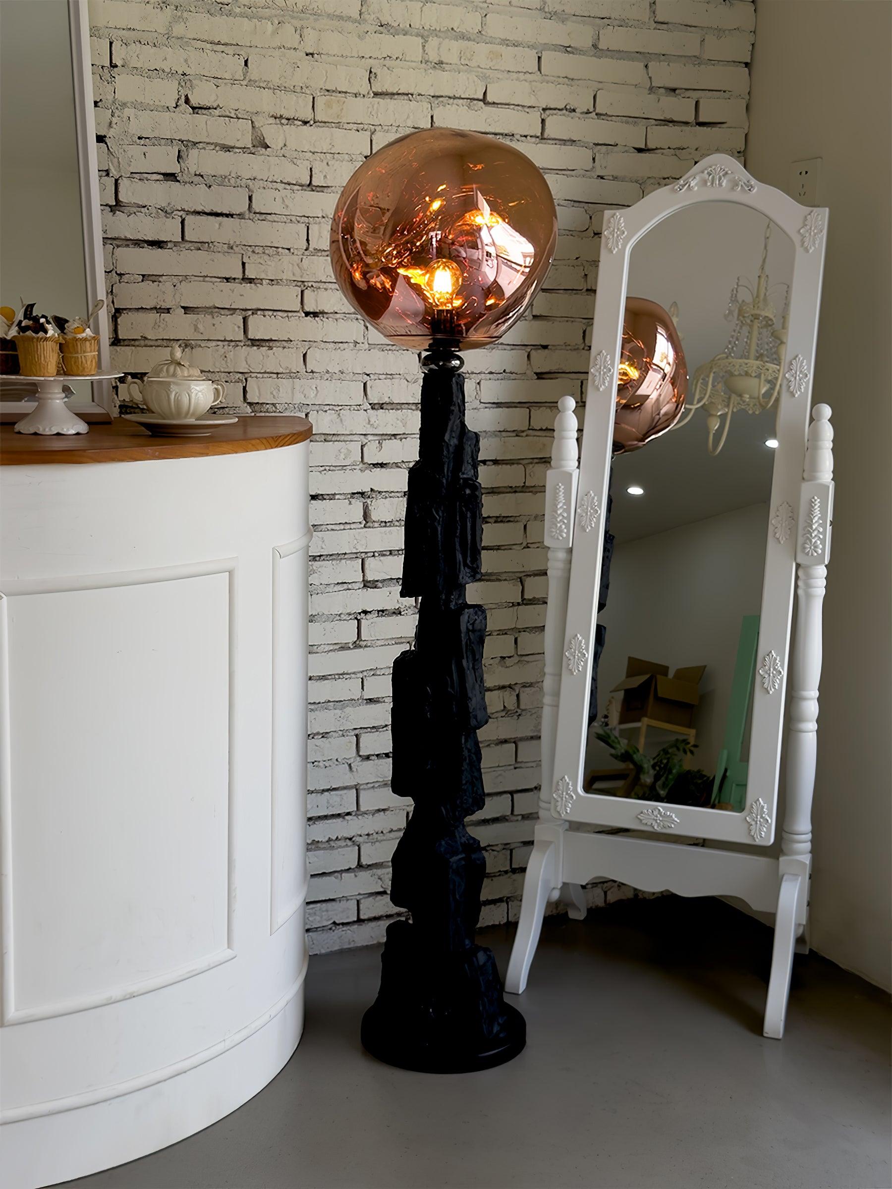 Charcoal Lava Floor Lamp Floor lamp