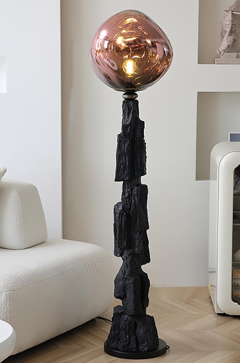 Charcoal Lava Floor Lamp Floor lamp