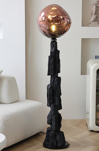 Charcoal Lava Floor Lamp Floor lamp