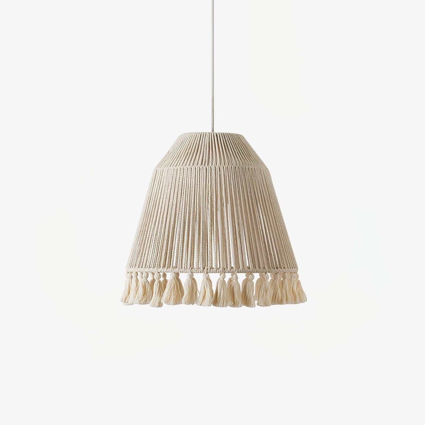 Chase Tassel Pendant Light Dia 16.1″ x H 15.7″ / Dia 41cm x H 40cm / Beige Pendant light