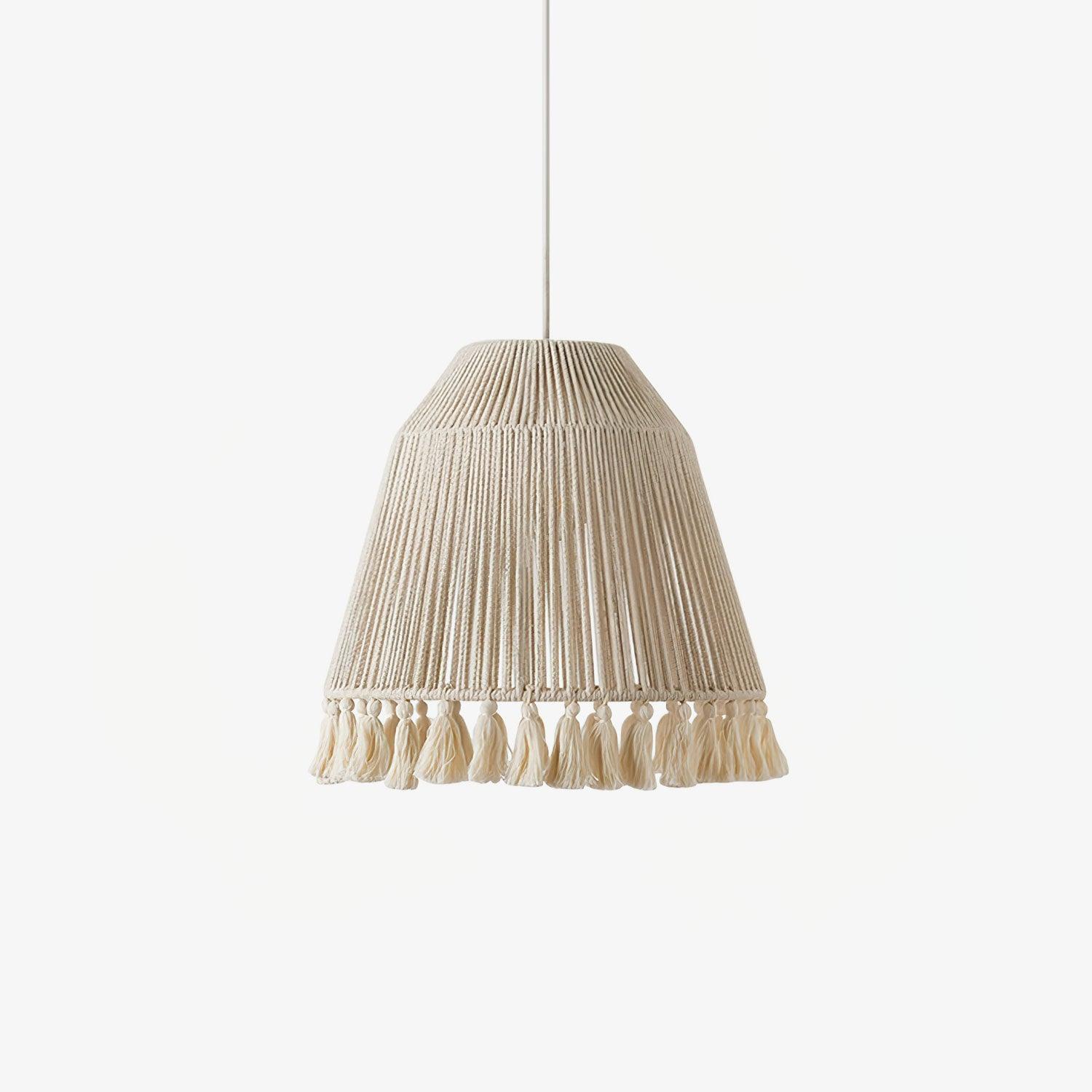 Chase Tassel Pendant Light Dia 16.1″ x H 15.7″ / Dia 41cm x H 40cm / Beige Pendant light