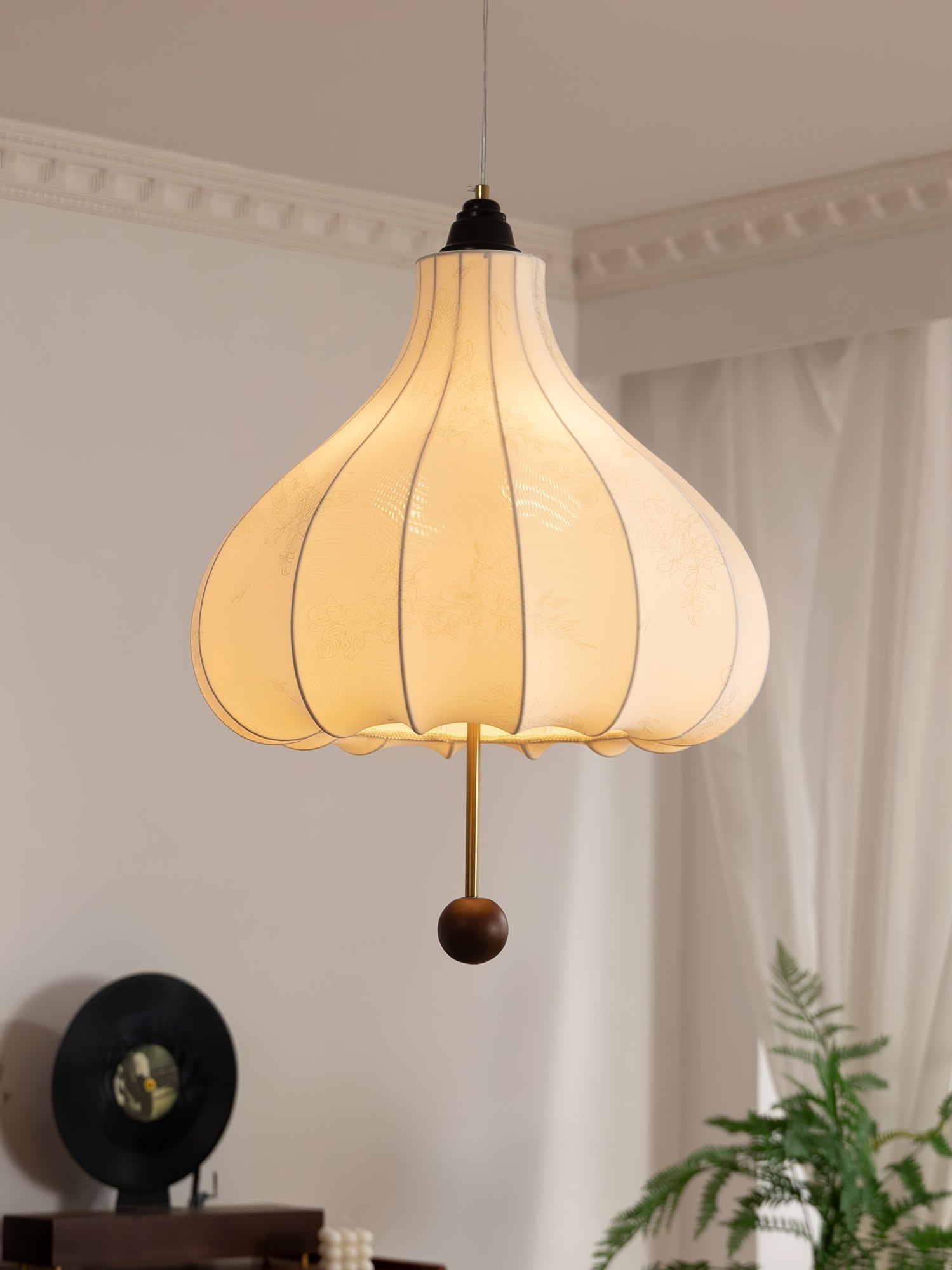 Chestnut Fabric Pendant Light Pendant light