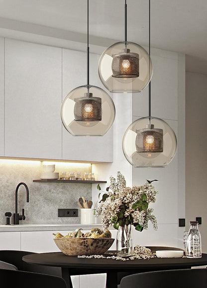 Combined Chiswick Glass Pendant Light Pendant light