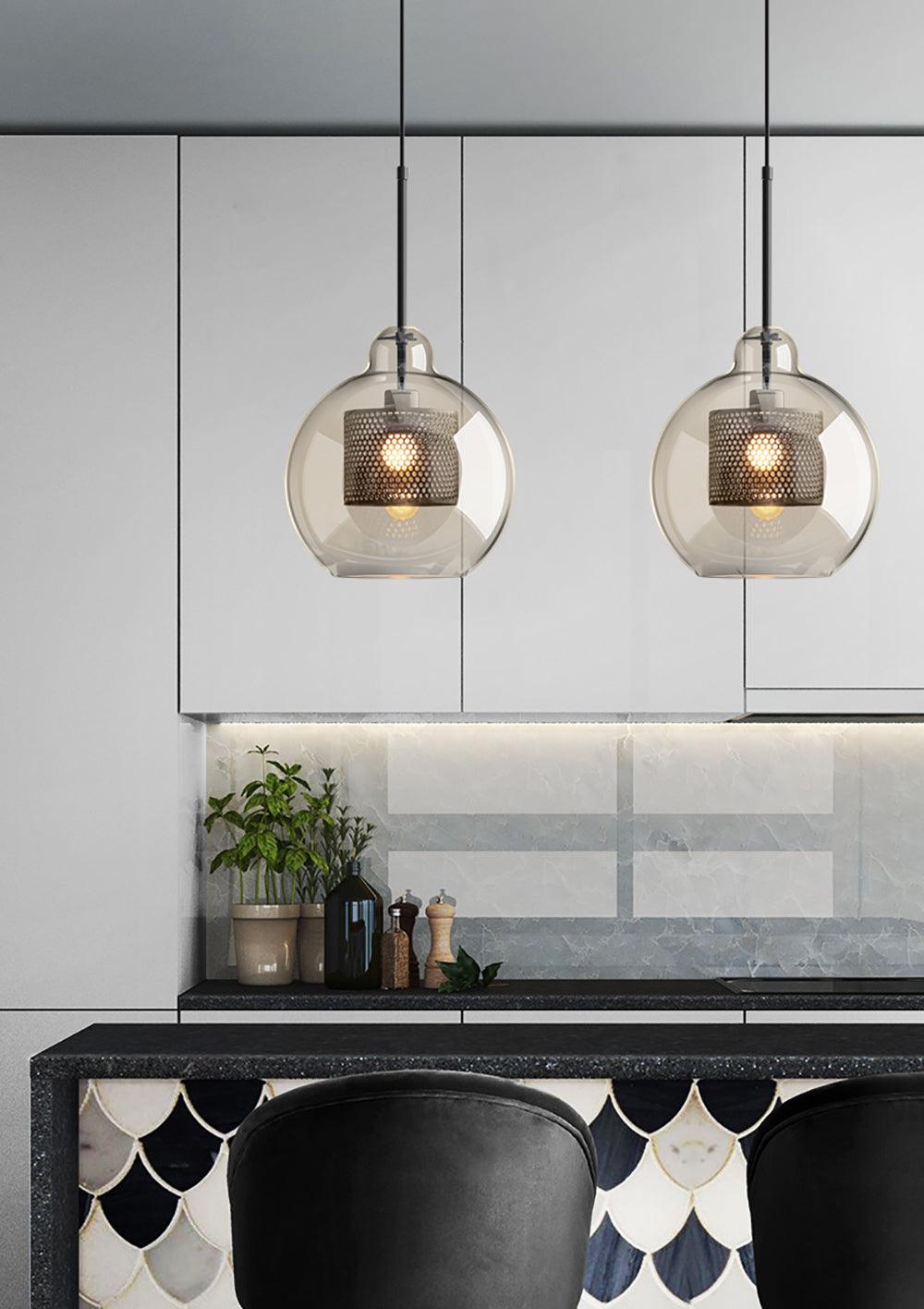 Combined Chiswick Glass Pendant Light Pendant light
