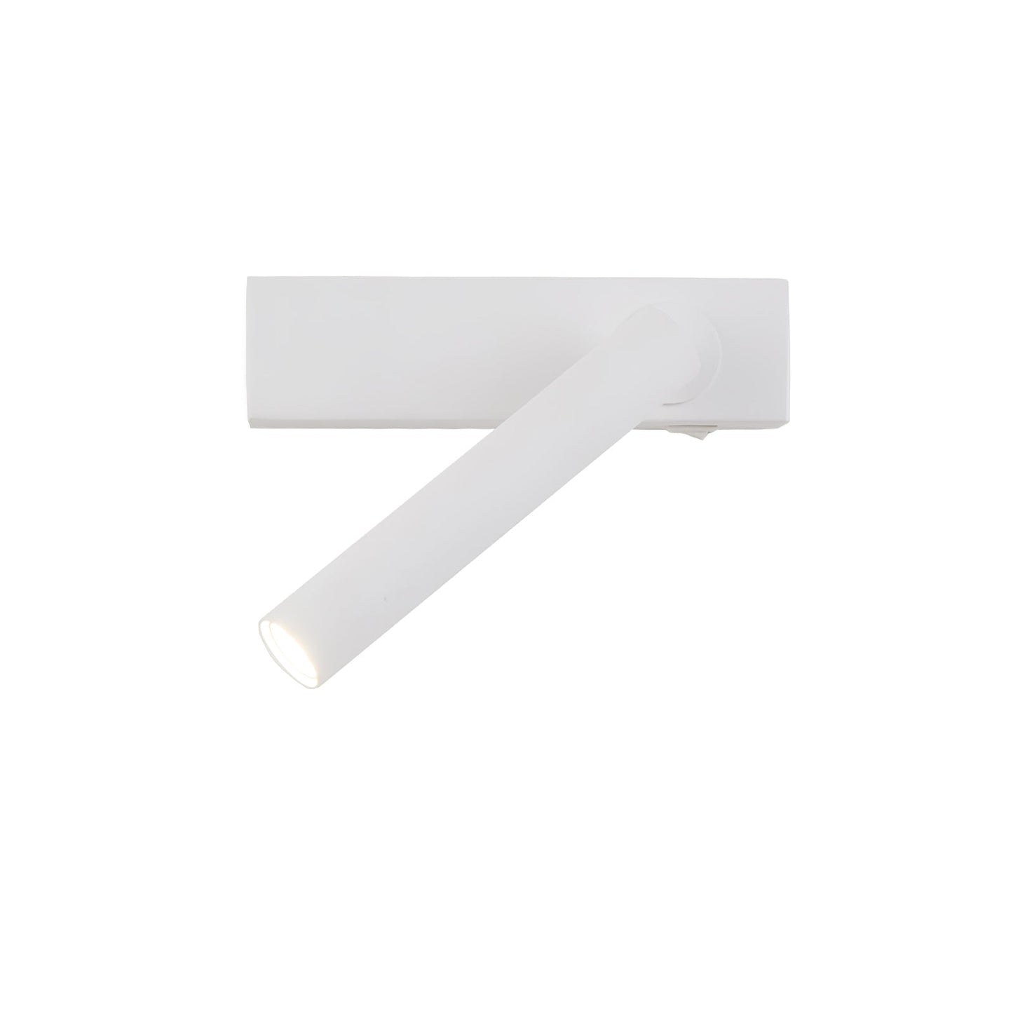 Chors Recessed Wall Lamp Right: Dia 5.9″ x H 1.6″ / Dia 15cm x H 4cm / White Wall lamp
