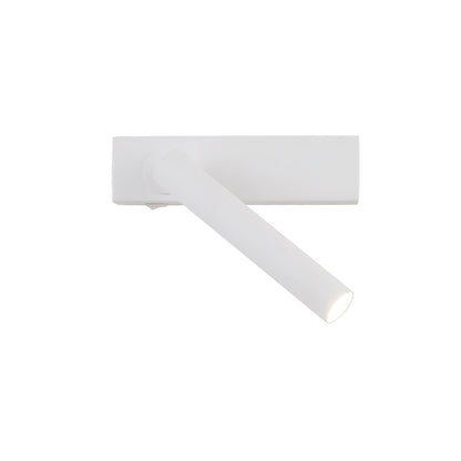 Chors Recessed Wall Lamp Left: Dia 5.9″ x H 1.6″ / Dia 15cm x H 4cm / White Wall lamp