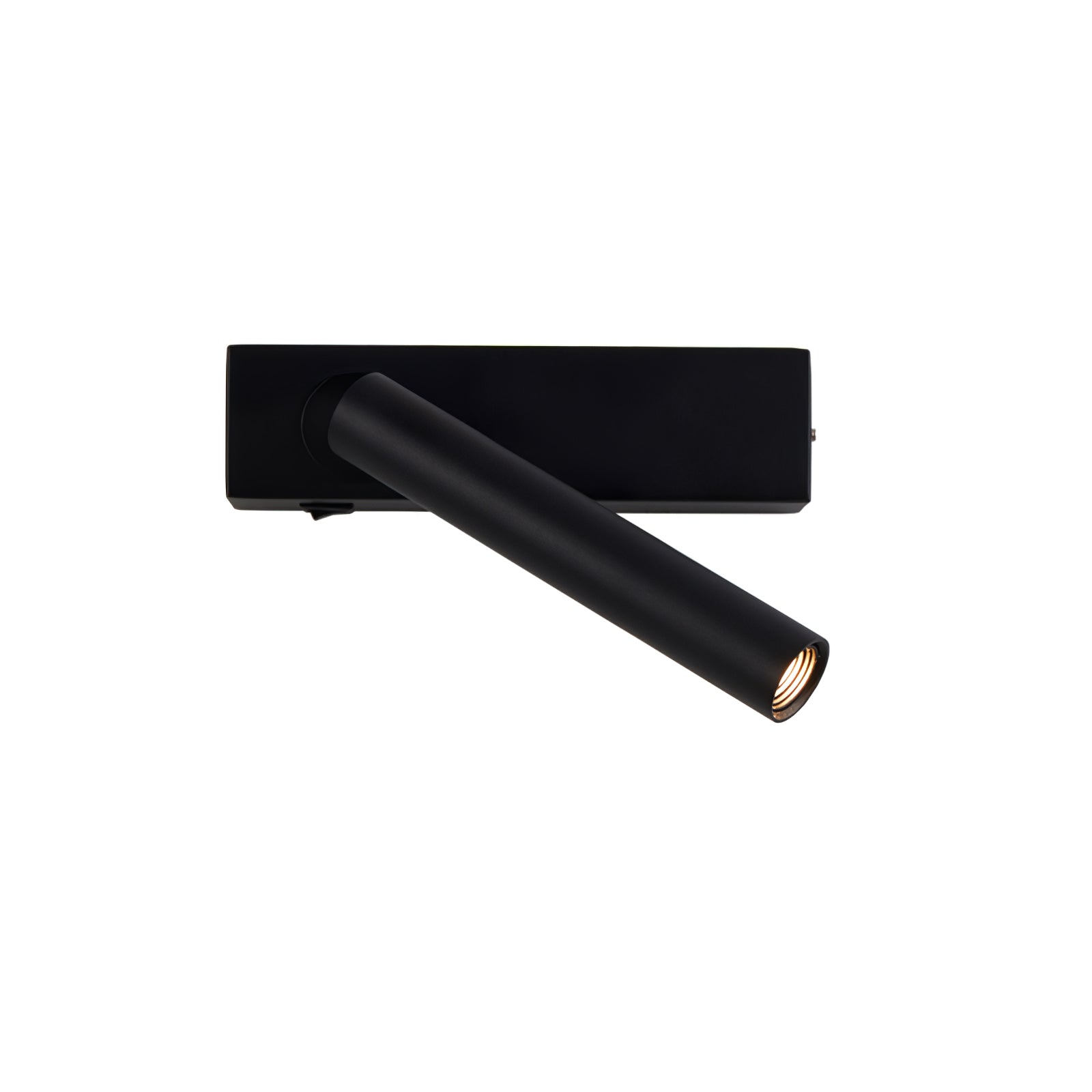 Chors Recessed Wall Lamp Left: Dia 5.9″ x H 1.6″ / Dia 15cm x H 4cm / Black Wall lamp