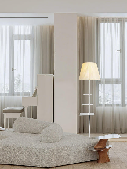 Chrome Prism Side Table Floor Lamp Floor lamp