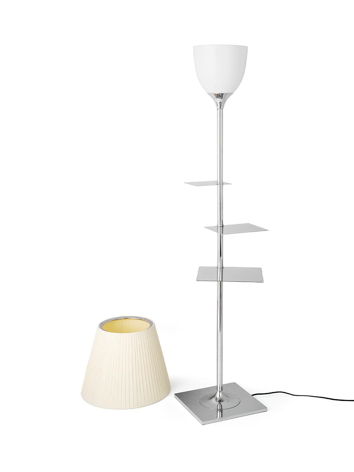 Chrome Prism Side Table Floor Lamp Floor lamp