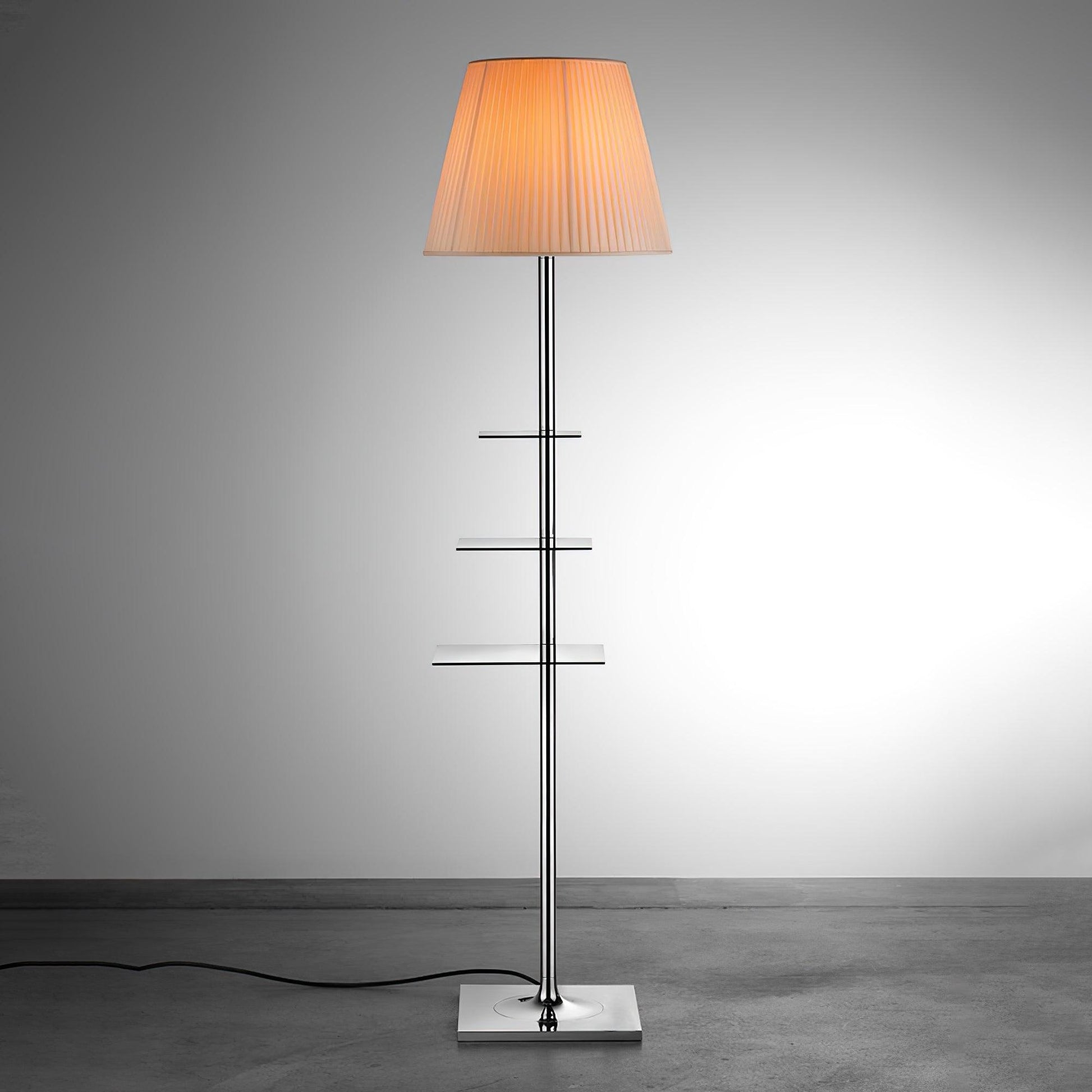 Chrome Prism Side Table Floor Lamp Floor lamp