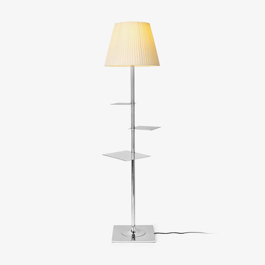 Chrome Prism Side Table Floor Lamp Floor lamp