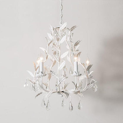 Circeo Chandelier Φ 17.7″ x H 25.6″ / Dia 45cm x H 65cm / White Chandelier