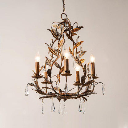 Circeo Chandelier Φ 17.7″ x H 25.6″ / Dia 45cm x H 65cm / Gold Chandelier