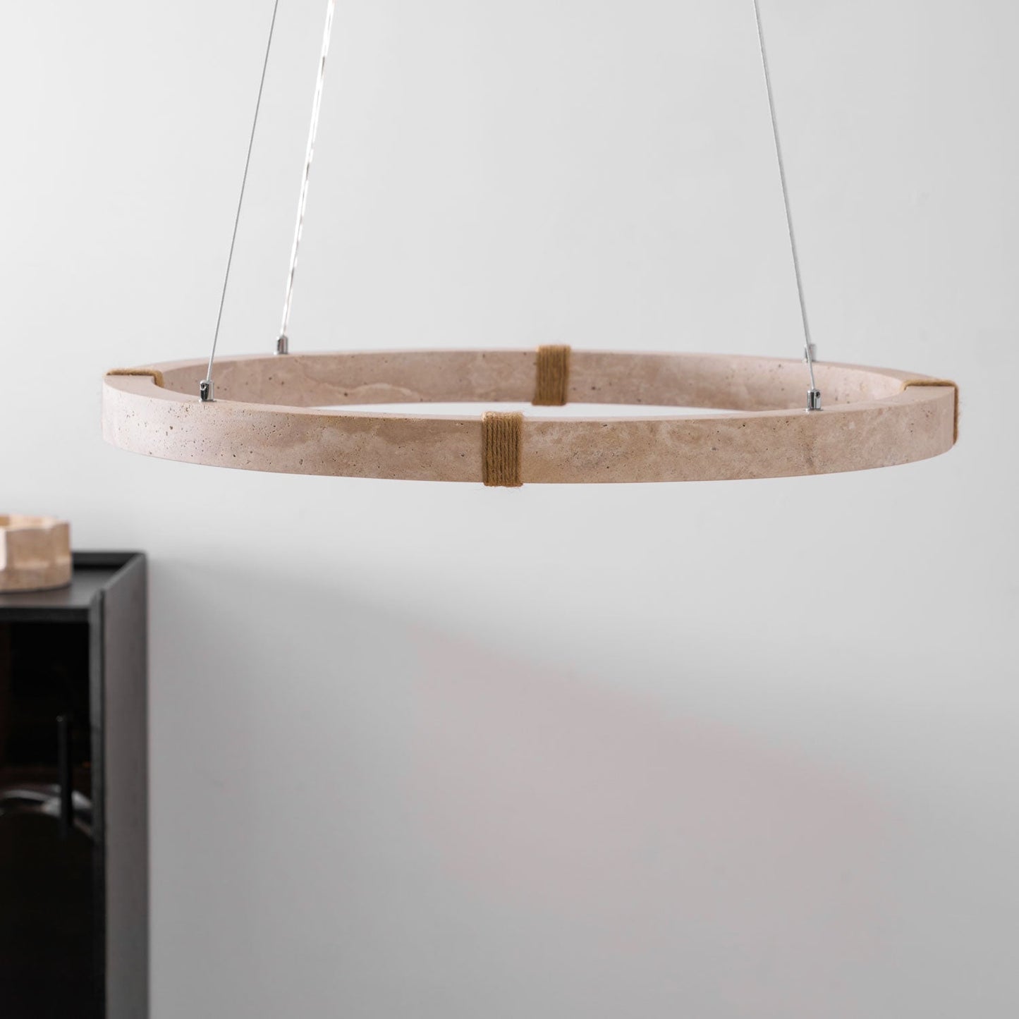 Circle Travertine Pendant Lamp 1001 pendant Lamp