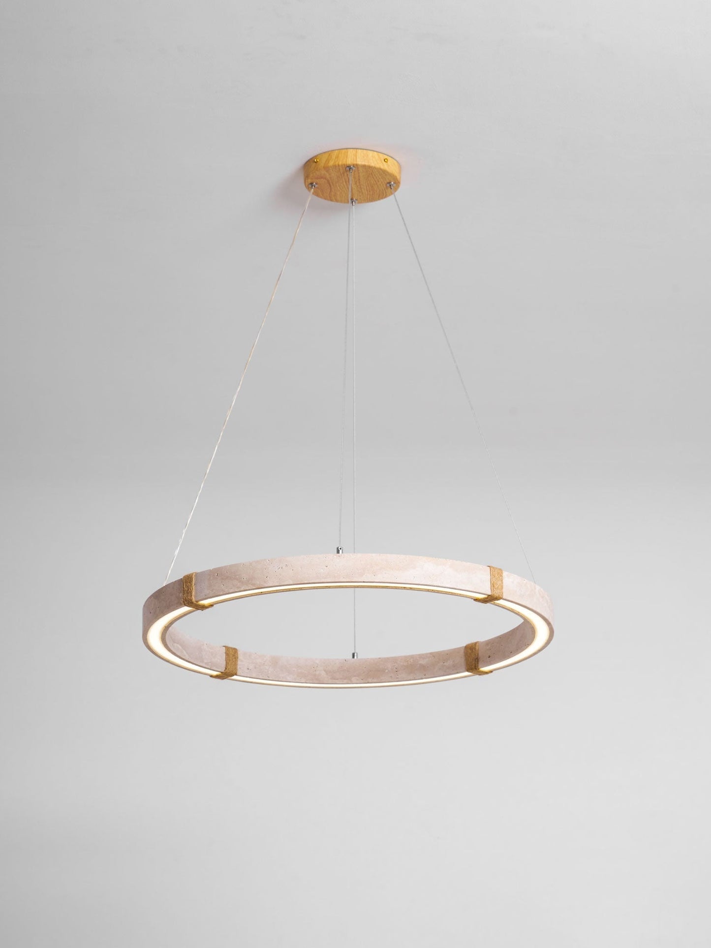 Circle Travertine Pendant Lamp 1001 pendant Lamp