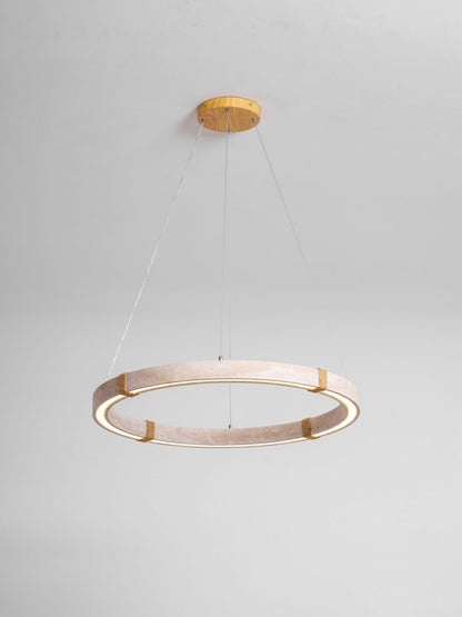 Circle Travertine Pendant Lamp 1001 pendant Lamp