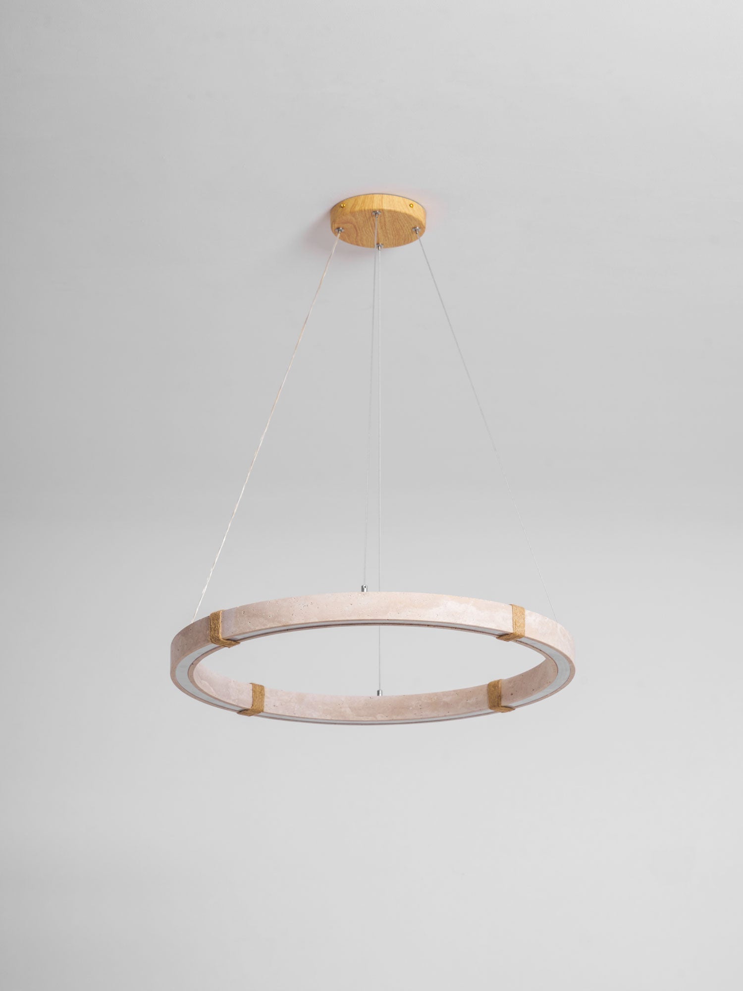 Circle Travertine Pendant Lamp 1001 pendant Lamp