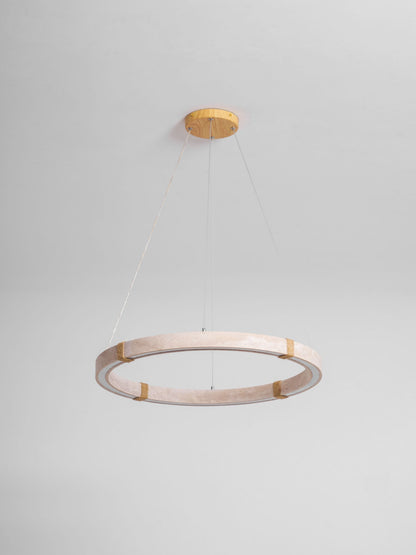 Circle Travertine Pendant Lamp 1001 pendant Lamp