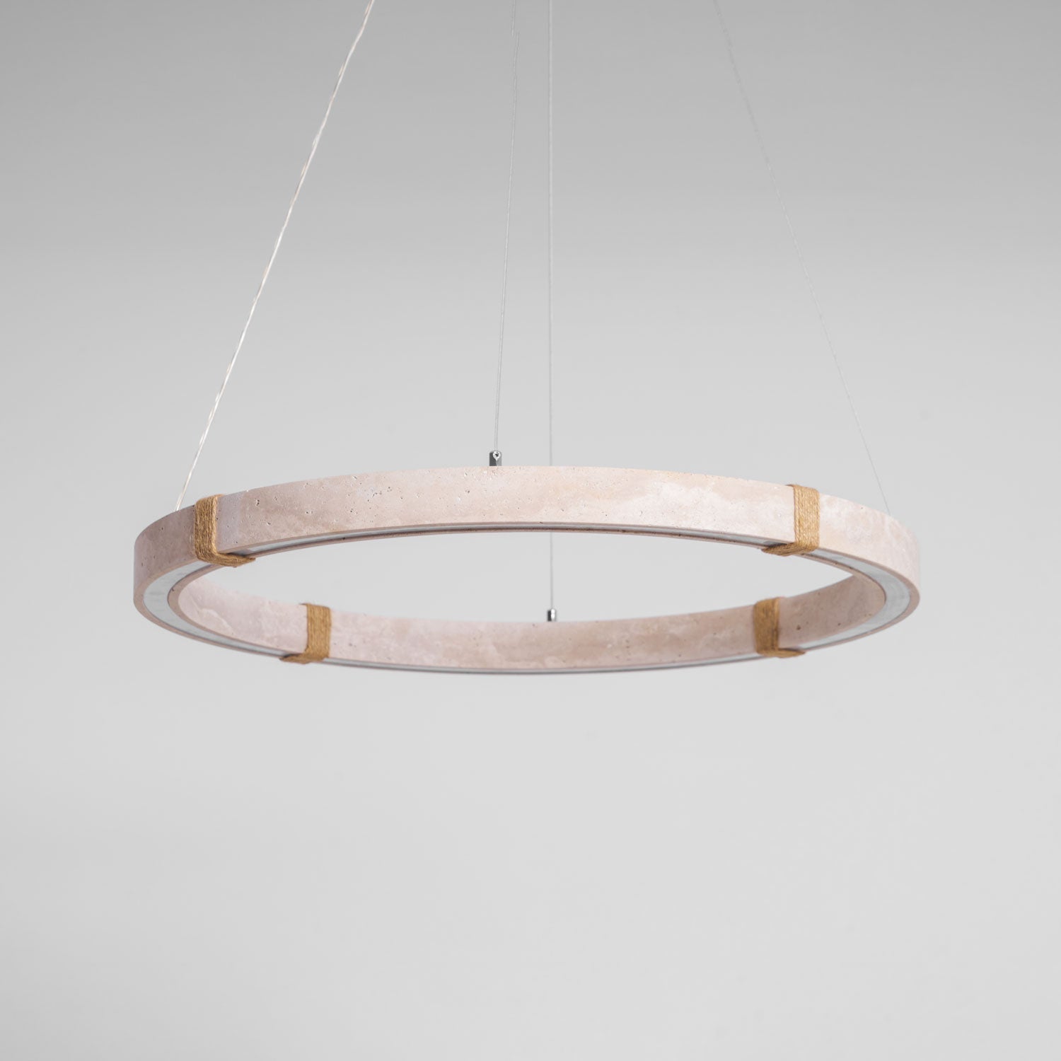 Circle Travertine Pendant Lamp 1001 pendant Lamp