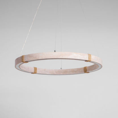 Circle Travertine Pendant Lamp 1001 pendant Lamp