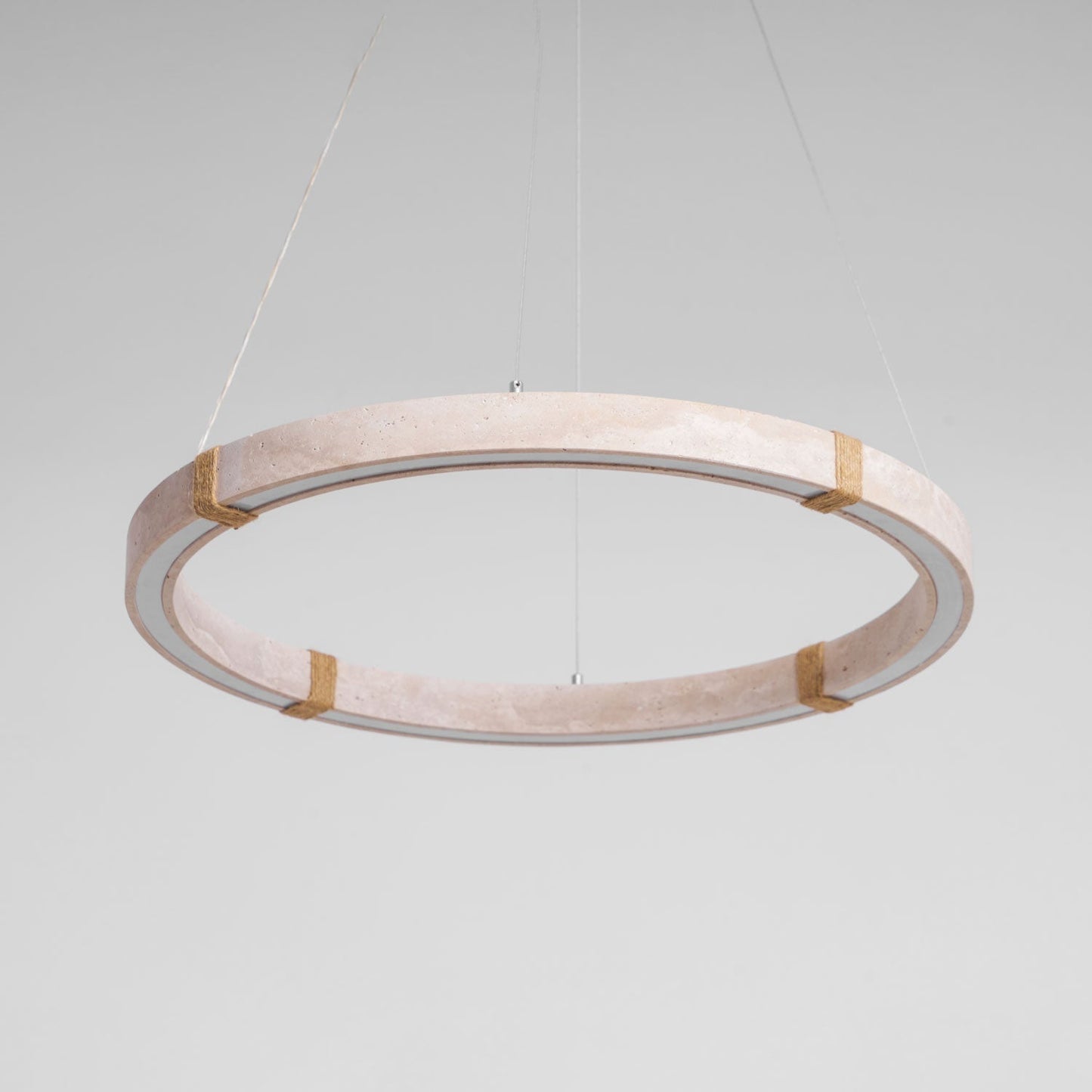 Circle Travertine Pendant Lamp 1001 pendant Lamp