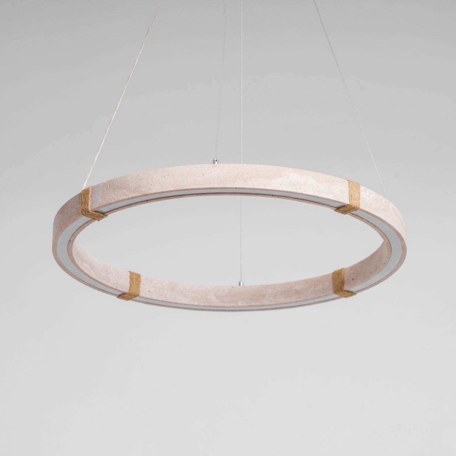Circle Travertine Pendant Lamp 1001 pendant Lamp