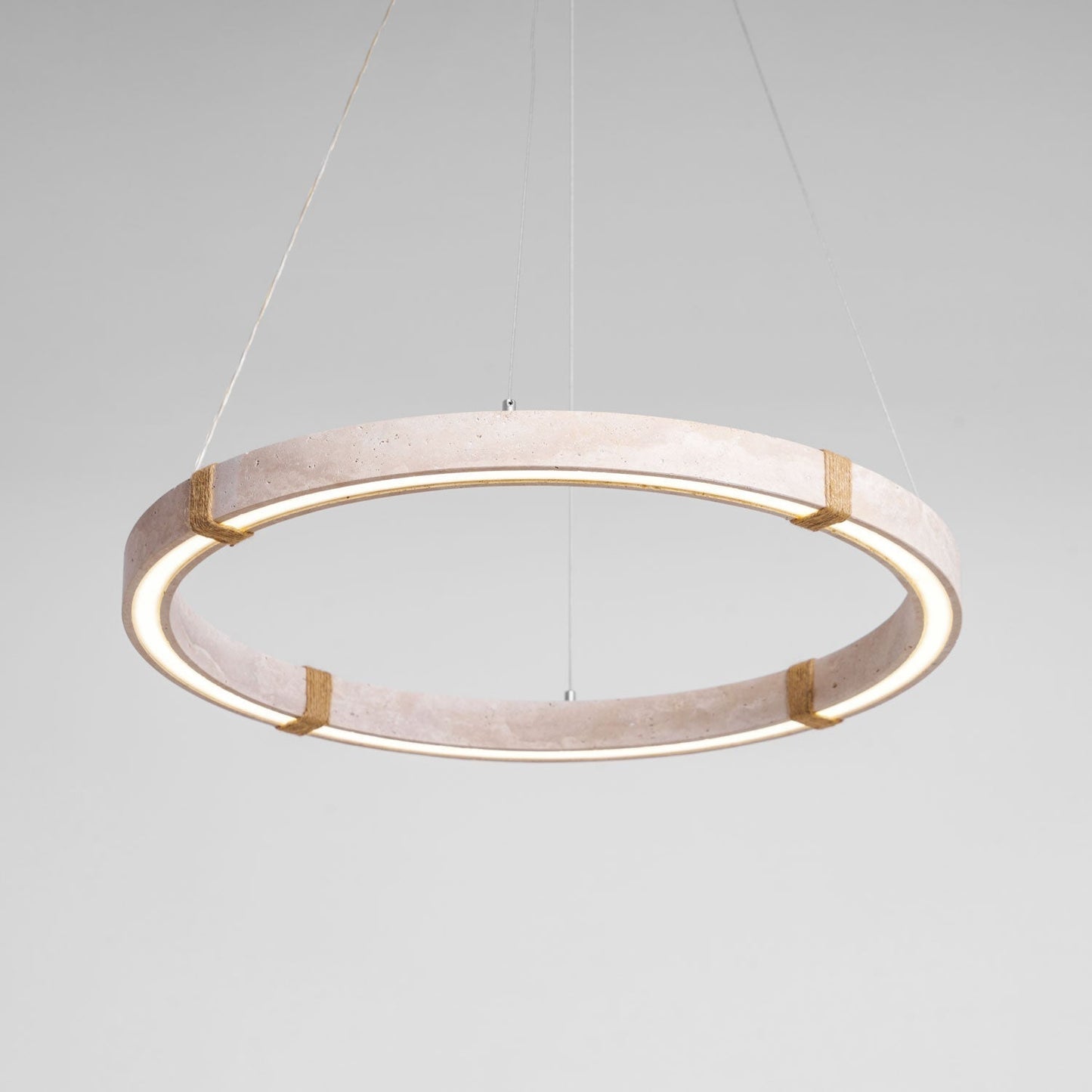 Circle Travertine Pendant Lamp 1001 pendant Lamp