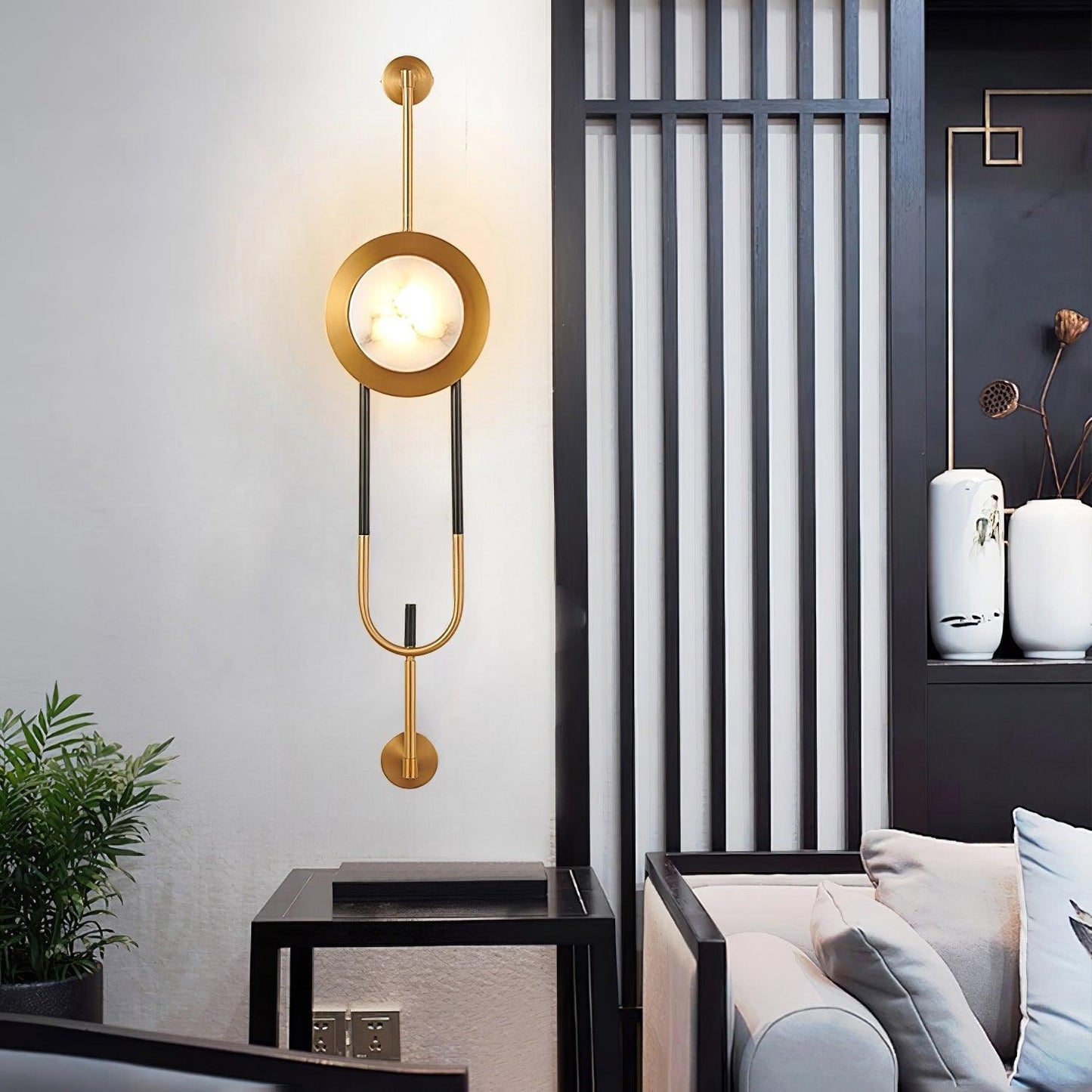 Circular Marble Wall Light Wall lamp