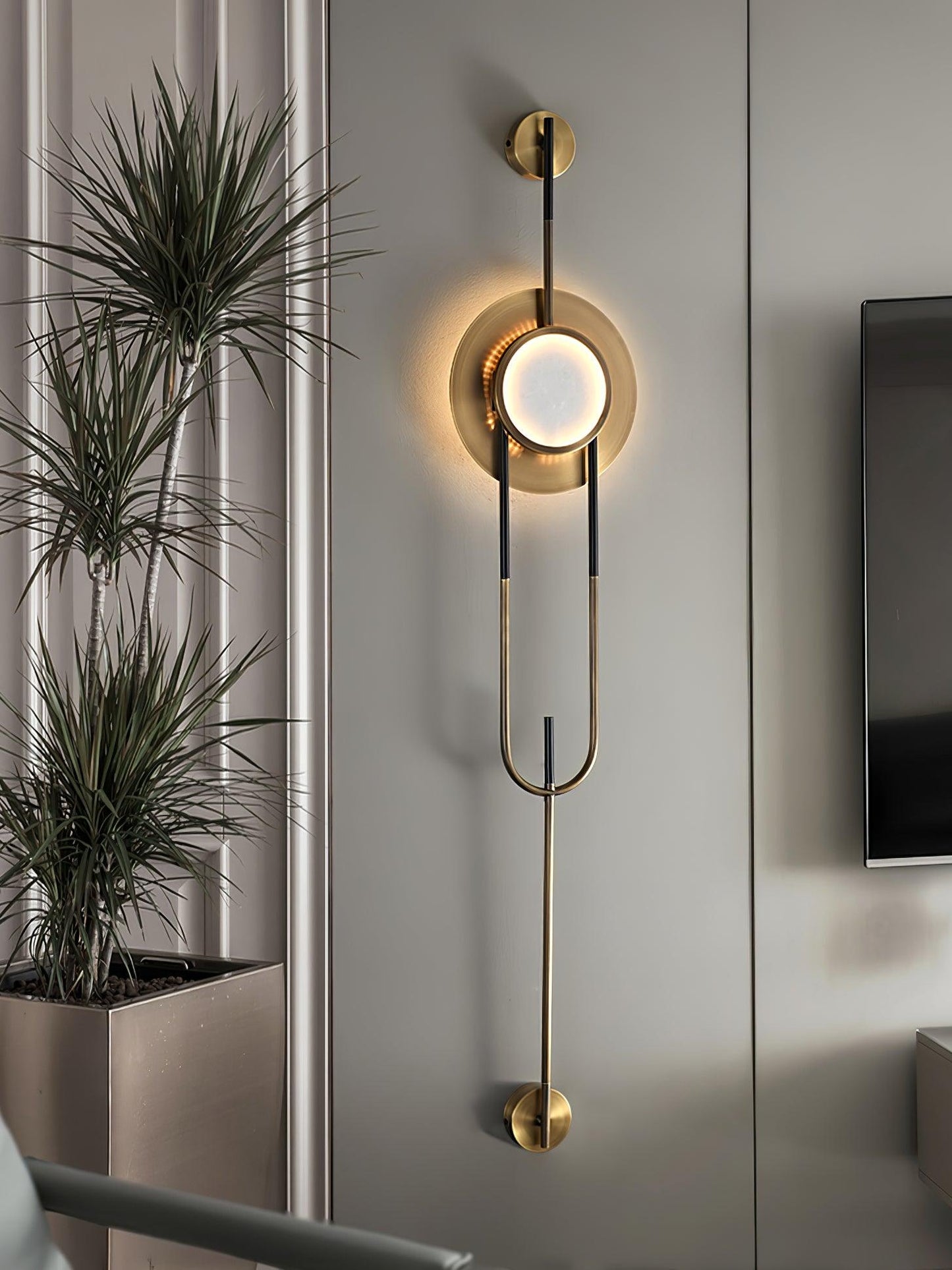 Circular Marble Wall Light Wall lamp
