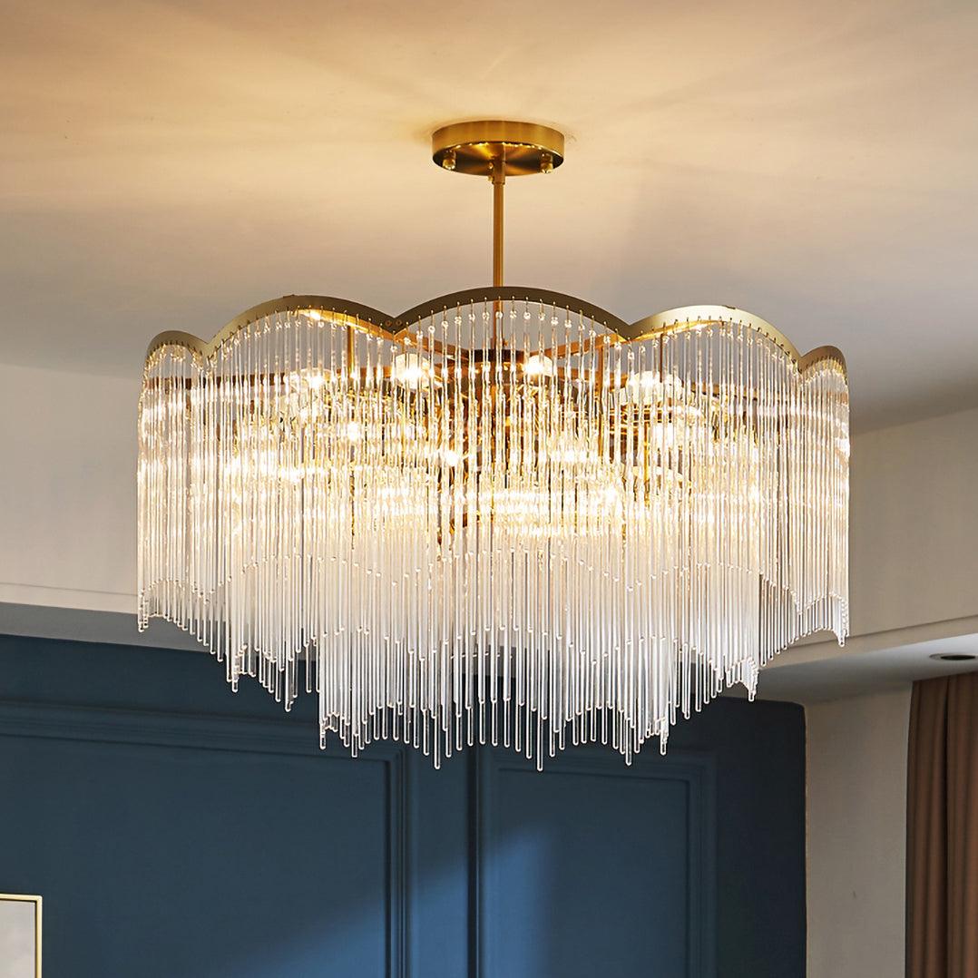 Classic Maria Theresa Light Φ 31.5″ X H 17.7″ / Dia 80cm X H 45cm / Gold Chandelier